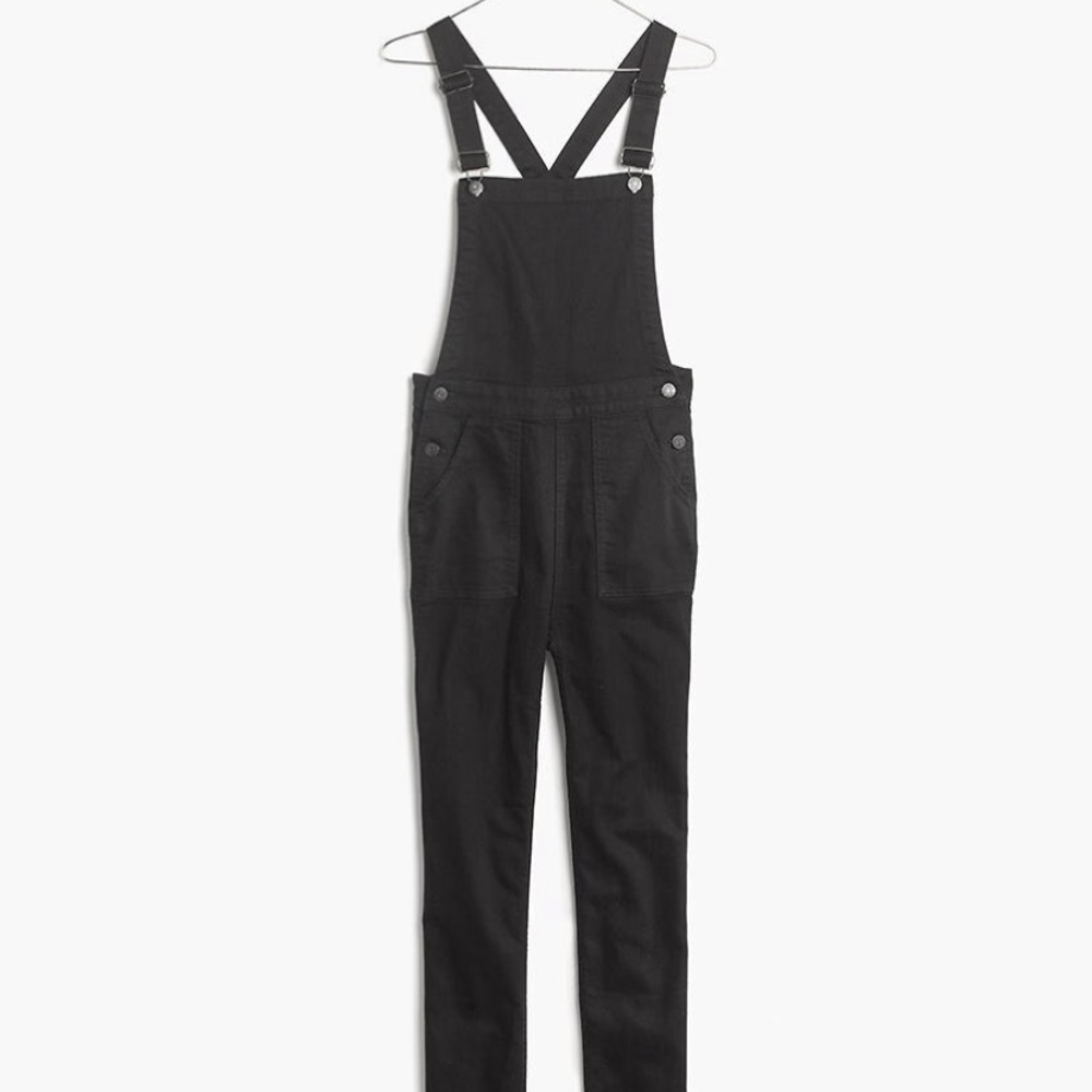 Madewell Denim Cross Back Overalls